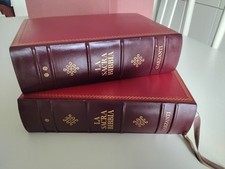 La Sacra Bibbia - 2 volumi - Garzanti 1964 - disegni Rembrandt - con cofanetto