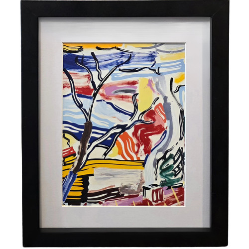 Roy lichtenstein paesaggio - roy,