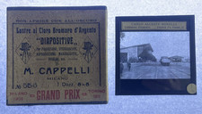 7 Lastre al cloro bromuro d'Argento Diapositive CAPPELLI  Stereoscopio