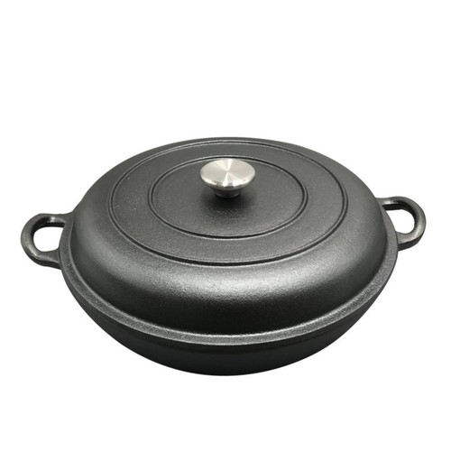 Pentola ghisa con coperchio - in,