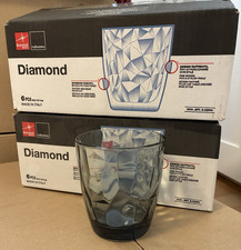 6x bicchiere acqua bicchiere