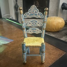 Vintage Dolls Chair Hand