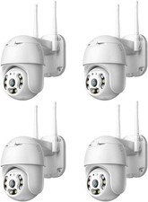 4X TELECAMERA IP CAM PTZ WIFI