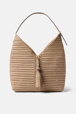 Borsa hobo in nappa Anya