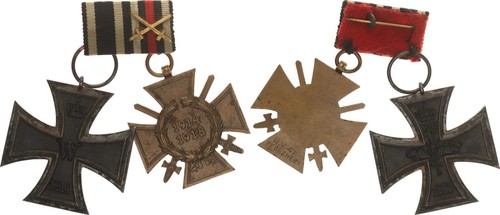 Impero tedesco medaglia 1914 - tedesco,