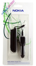 NOKIA DC4 CARICA BATTERIE DA AUTO PER 2600 6111 6125 6131 6300 6500 DC-4 NUOVO