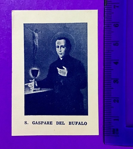 Santino holy card san gaspare - holy, card,