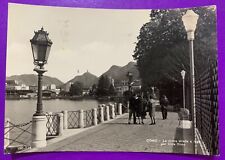 COMO - LA NUOVA STRADA E LAGO PER VILLA OLMO, ANNI 60, LOMBARDIA -65820