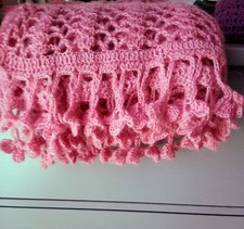 Scialle lana fatto a mano