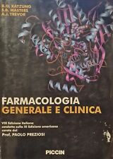 FARMACOLOGIA GENERALE E CLINICA VIII ED. PICCIN 2009