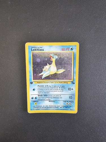 Carte pokémon lokhlass 62 - pokémon, 10/62
