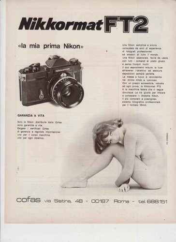 Advertising pubblicità nikon - pubblicità,