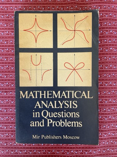 Mathematical analysis - mathematical, in