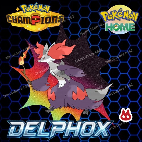 Delphox 6iv shiny pokémon - 🔥6iv,