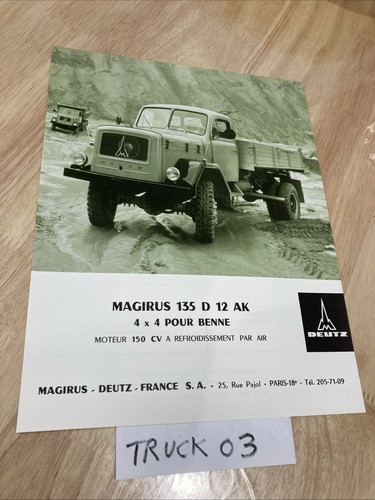 Magirus deutz 135 d12ak 4x4 - magirus-deutz,
