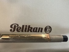 Vintage pelikan matte - pelikan, gold