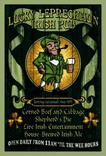 Targa legno 18x12 - targa, pub