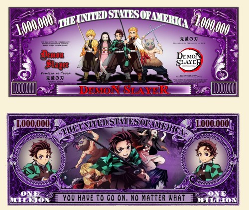 Demon slayer banconota - demon,