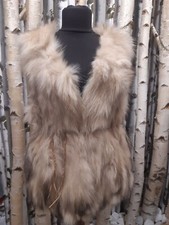 Gilet vera pelliccia martora - pelliccia,