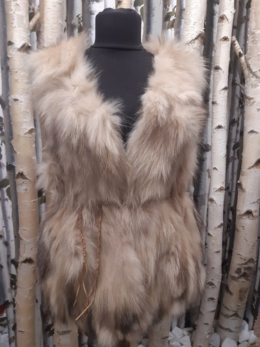 Gilet vera pelliccia martora - gilet,