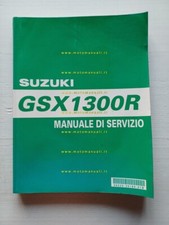 Suzuki GSX 1300 1999 manuale officina ITALIANO originale