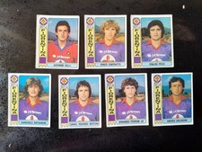 Lotto di 7 Figurine Calciatori