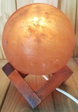 Lampada di sale rosa