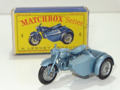 Lesney matchbox triumph moto - 4,