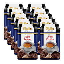 Gullo Caffè 100% Arabica, 1000g chicco intero confezione da 10 pezzi