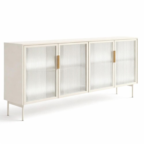 Credenza madia con ante - 4,
