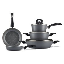 5850047 Batteria pentole Aeternum AP000289 BROOKLYN TASTE Grey