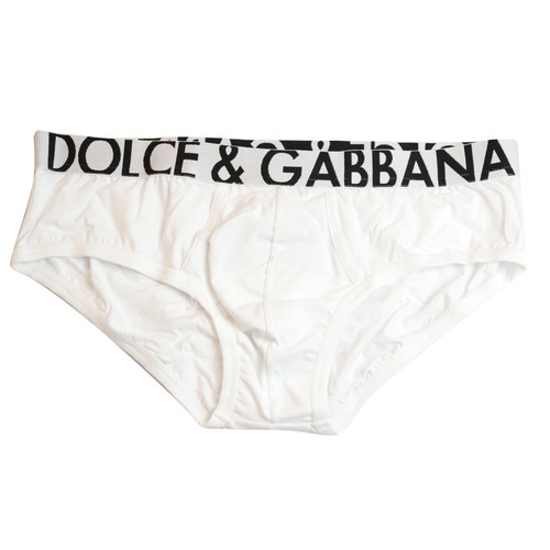 Dolce gabbana slip uomo bianco - dolce&gabbana,