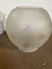 Globo In Vetro Decorato Con