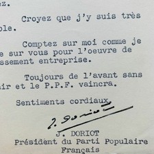 Jacques Doriot compte sur ses