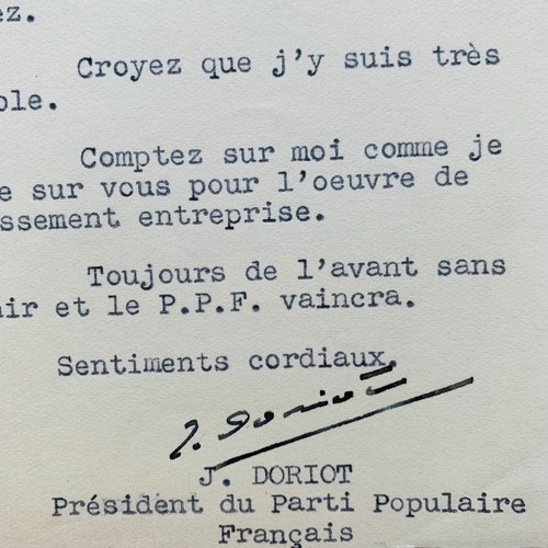 Jacques doriot compte sur - sur, ses