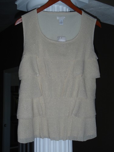 Canotta chico gold - chico's, stardust