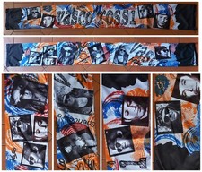 Sciarpa VASCO ROSSI❗musica ROCK❗Italia ?? VINTAGE❗no bandiera PUBBLICITÀ rara❗