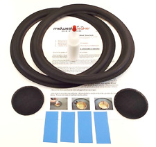 Acoustic Research AR 11" Kit riparazione schiuma altoparlante woofer con spessori e tappi antipolvere!