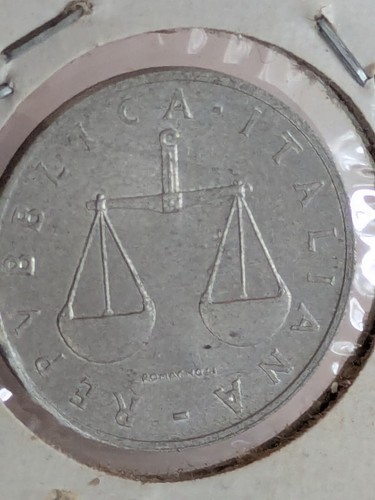 Italy 1952 lira 91 - lira, km