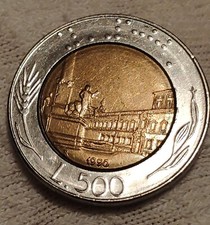 Moneta Rara 500 Lire