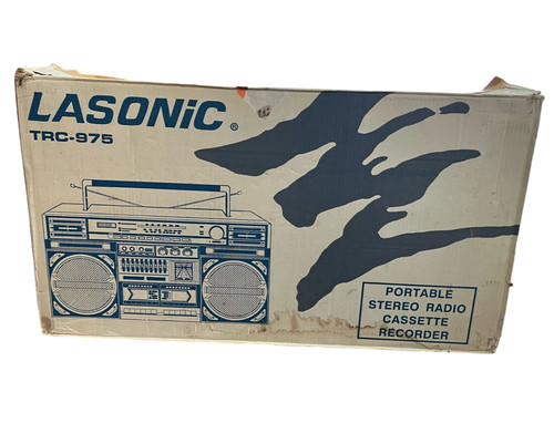 Lasonic trc 975 boombox - lasonic,
