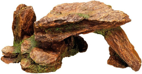 Pietra con piante acquario - pietra,