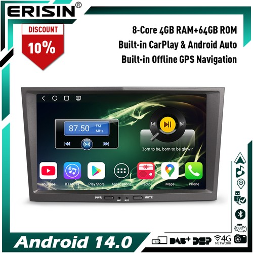 Android 64gb autoradio - 8", 14