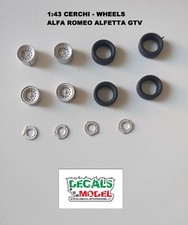 1:43 CERCHI JANTES WHEEL ALFA ROMEO GTV TURBODELTA