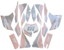 Kit Grafiche Adesivi Completo Mini Cross Af Morini Ktm Colori: Verde, Arancione