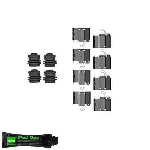 Kit raccordi pastiglie freno - kit,