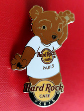 T-shirt maglietta HRC Hard Rock Cafe Paris Classic Bear bianca 2009 LE250 nuova