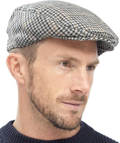 Berretto piatto uomo stile
