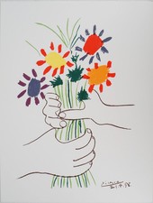 Pablo picasso bouquet - pablo, il