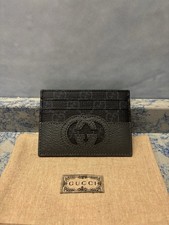 porta carte gucci nero cut on